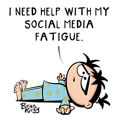 Social media fatigue